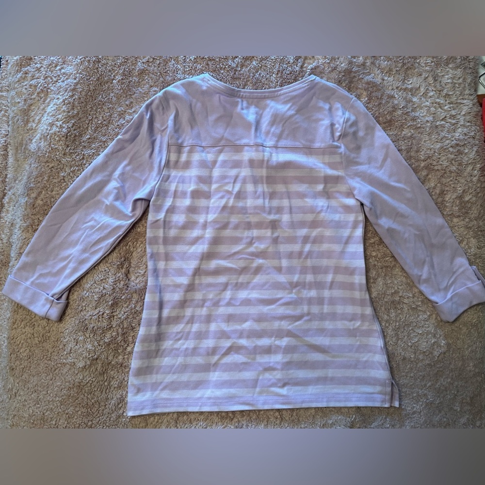 Croft & Barrow Striped Top - Picture 2 of 3